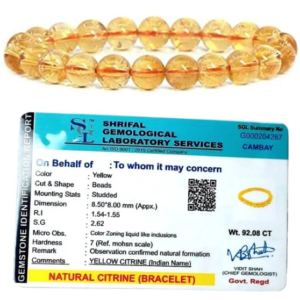 Citrine Bracelet